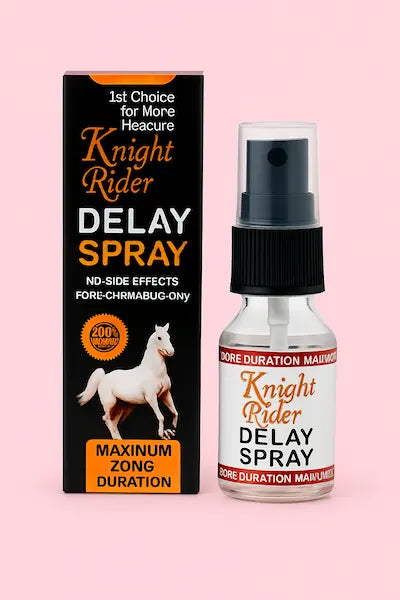 Knight Rider Delay Spray for Men – Long Lasting Performance in Pakistan
