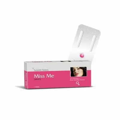 Miss Me Female Viagra – Natural Libido Enhancer for Women with visible capsules, effective for boosting female libido
