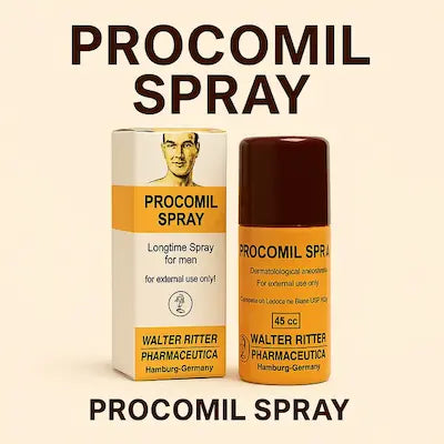 Procomil Delay Spray for Men by Walter Ritter – Long Timing German Formula