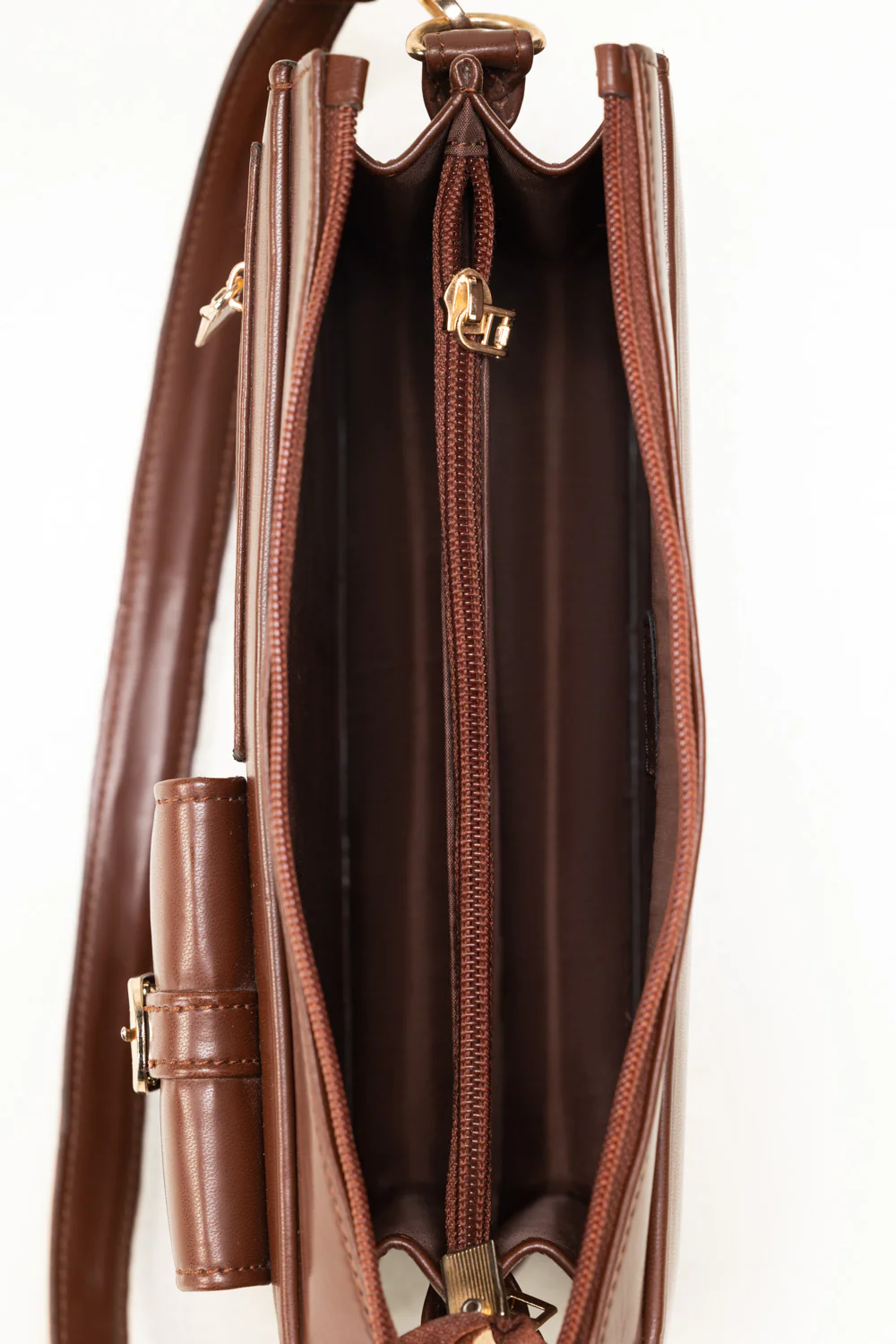 Dark Brown Shoulder Bag IBS-SHB25-035 - Image 5