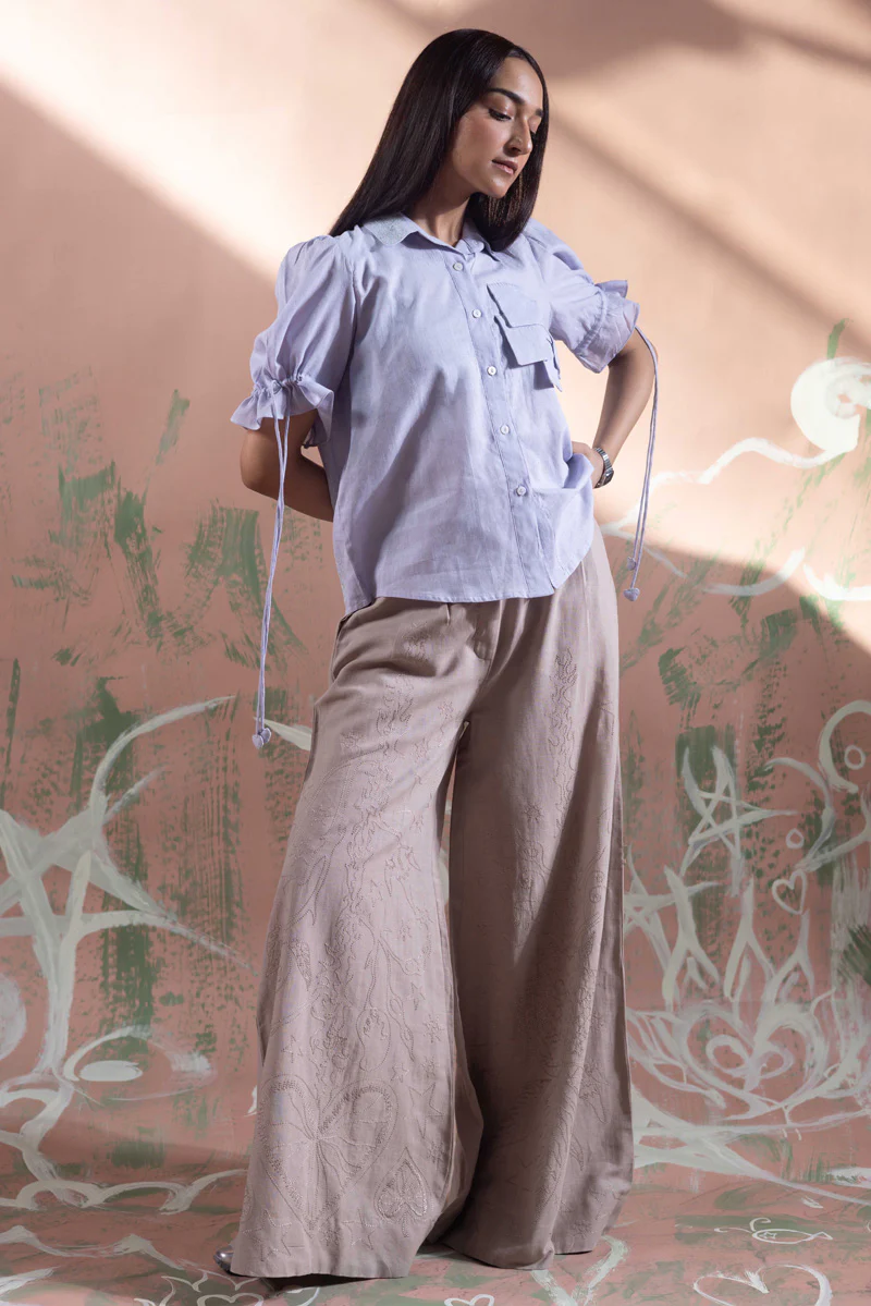 Heart Of Anar Embroidered Trousers - Image 3