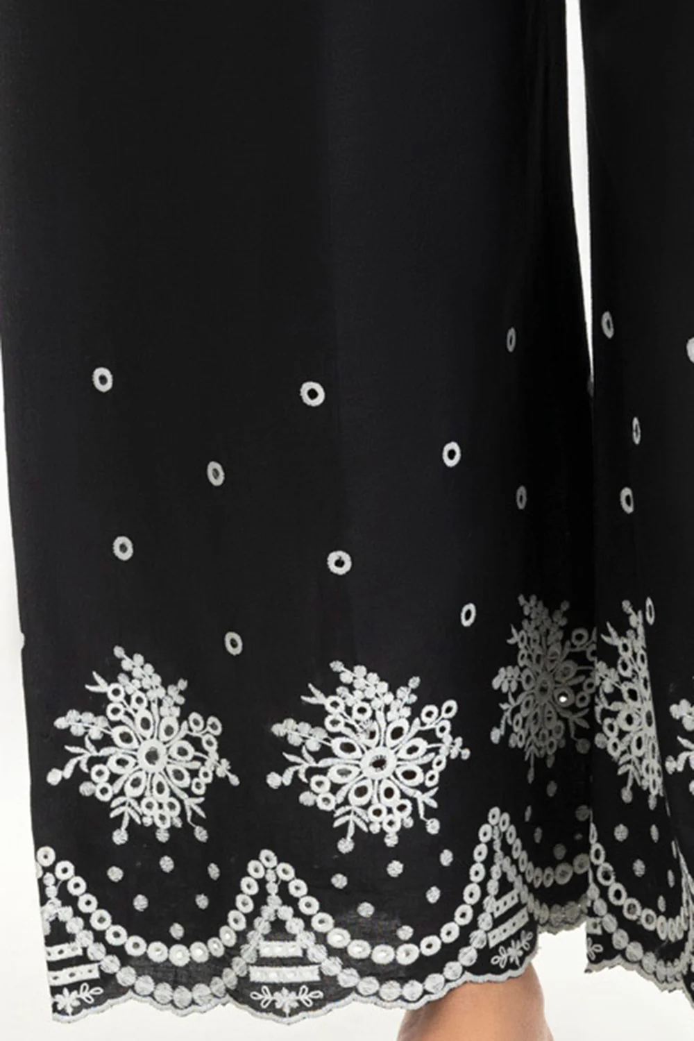 Cambric Embroidered Trouser IPT-44440 - Image 4